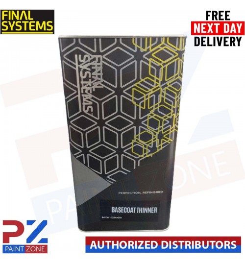 1x FINAL SYSTEMS BASECOAT THINNER – 5ltr